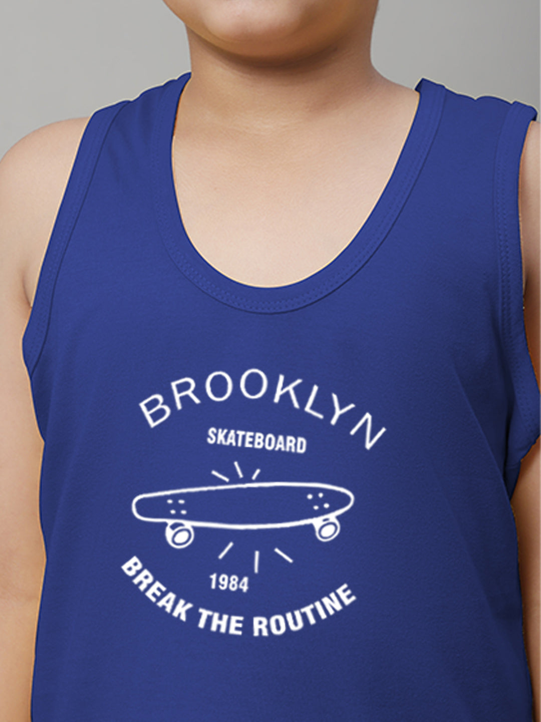 Boys Brooklyn Printed Regular Fit Vest - Friskers