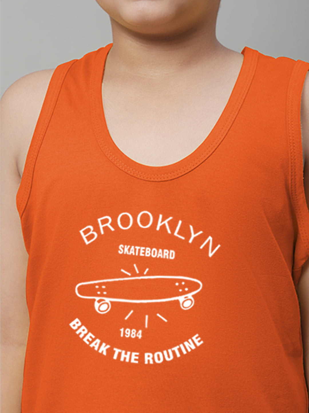 Boys Brooklyn Printed Regular Fit Vest - Friskers