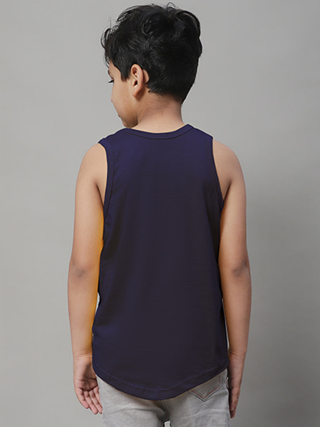 Boys Brooklyn Printed Regular Fit Vest - Friskers