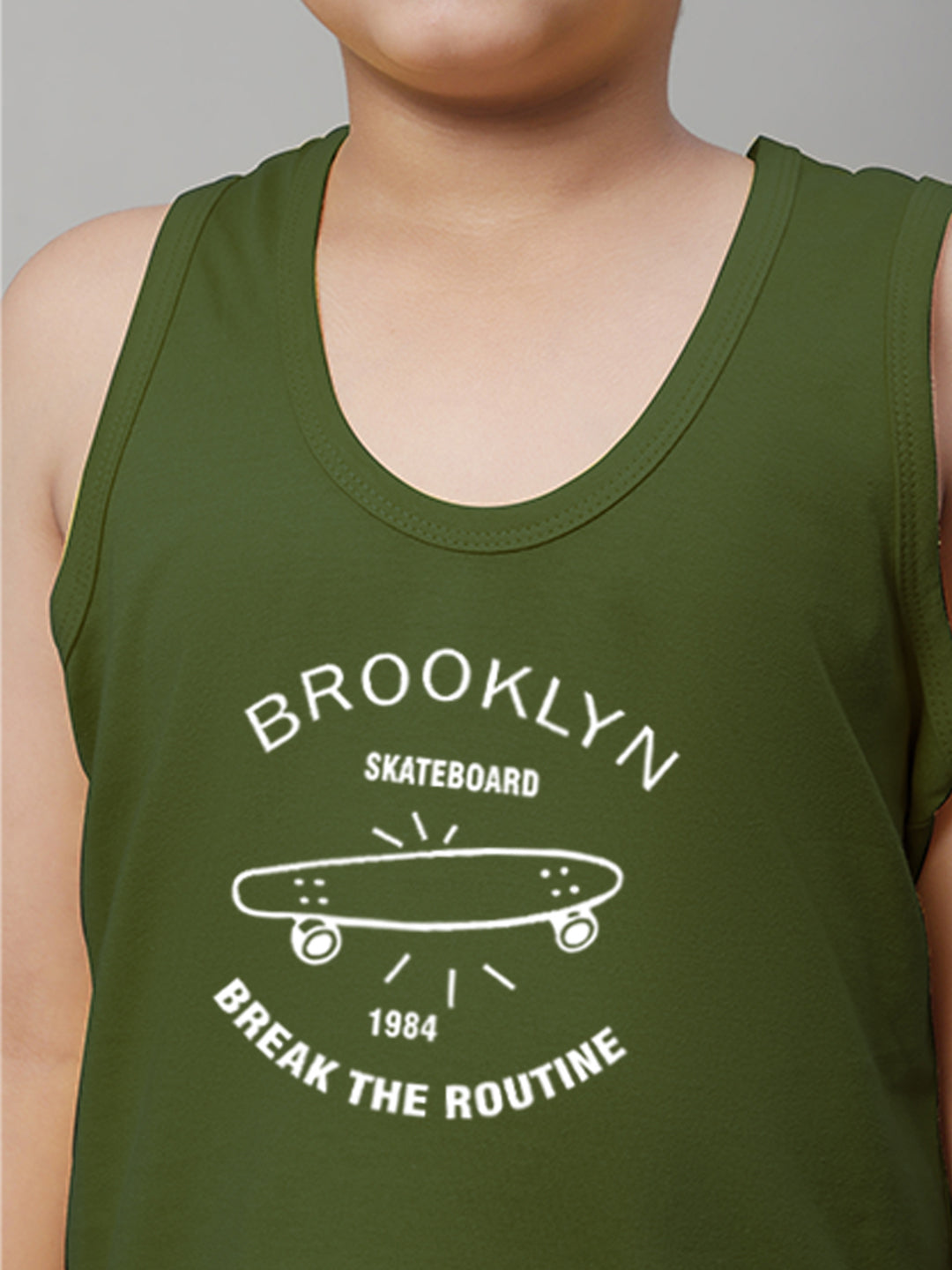 Boys Brooklyn Printed Regular Fit Vest - Friskers