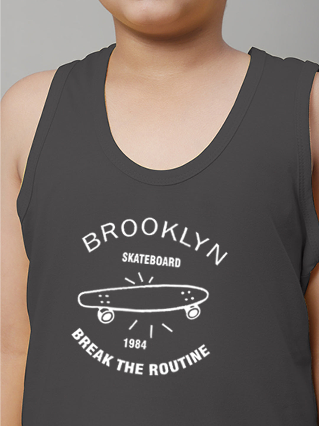 Boys Brooklyn Printed Regular Fit Vest - Friskers