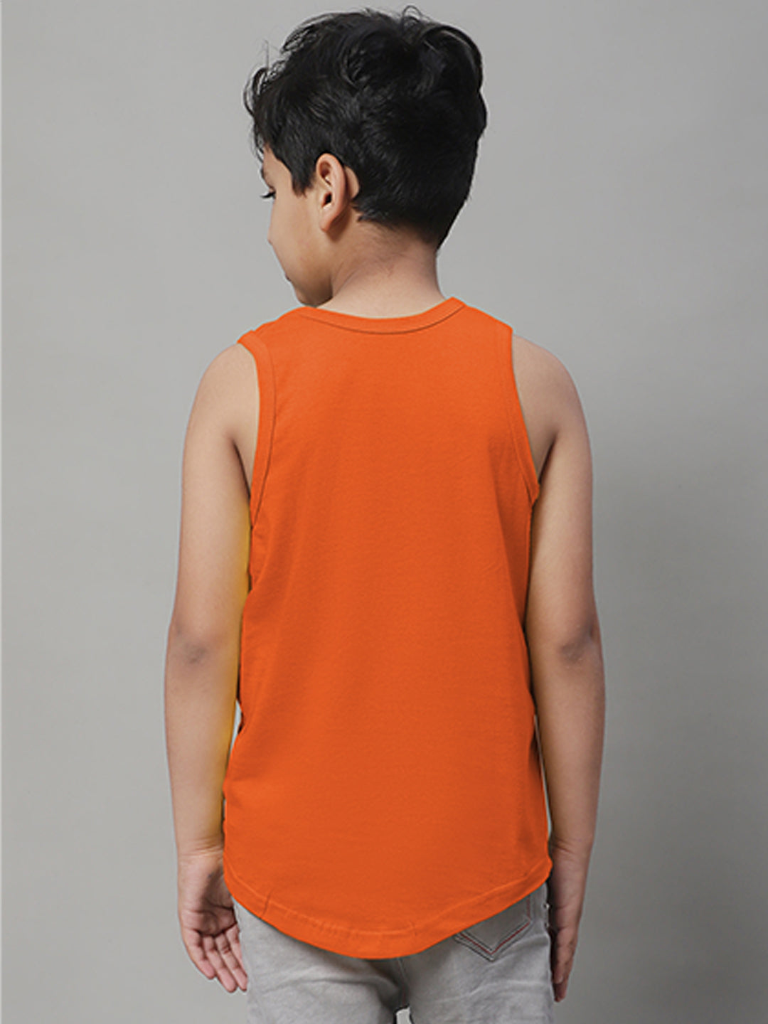 Boys Its Never Too Late For Fun Printed Regular Fit Vest - Friskers