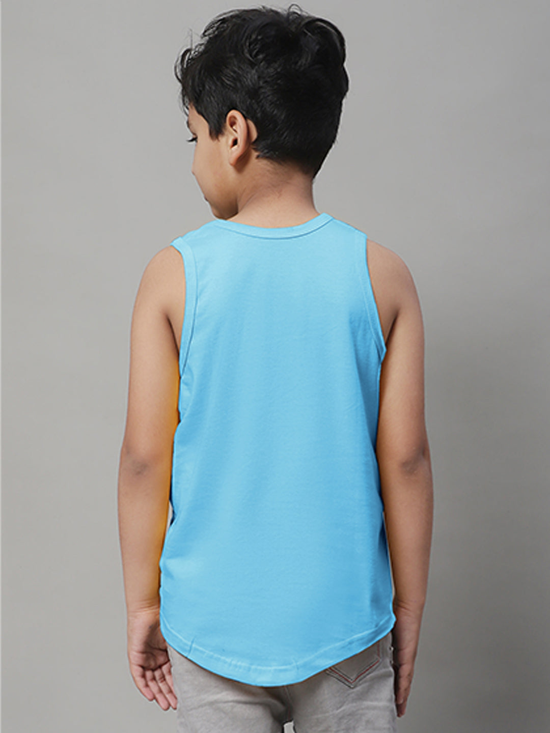 Boys Its Never Too Late For Fun Printed Regular Fit Vest - Friskers