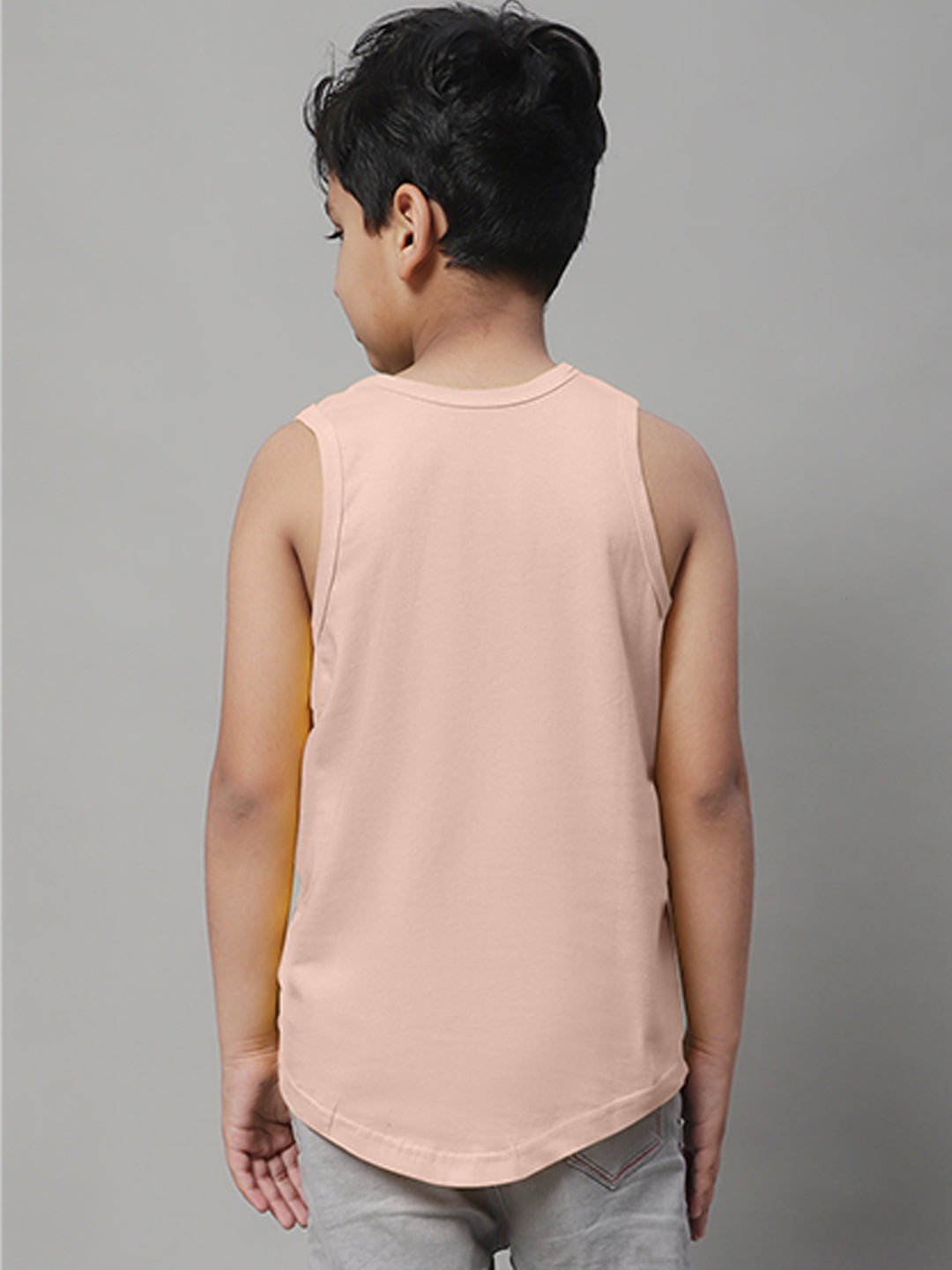 Boys Its Never Too Late For Fun Printed Regular Fit Vest - Friskers