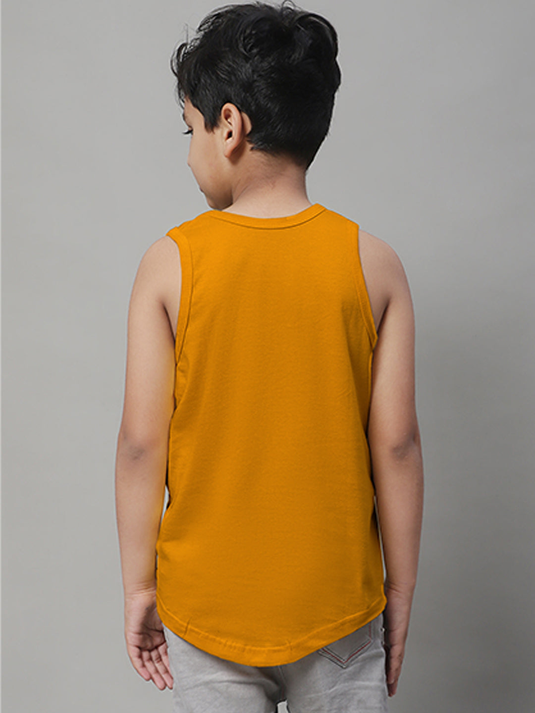 Boys Smiley Printed Regular Fit Vest - Friskers