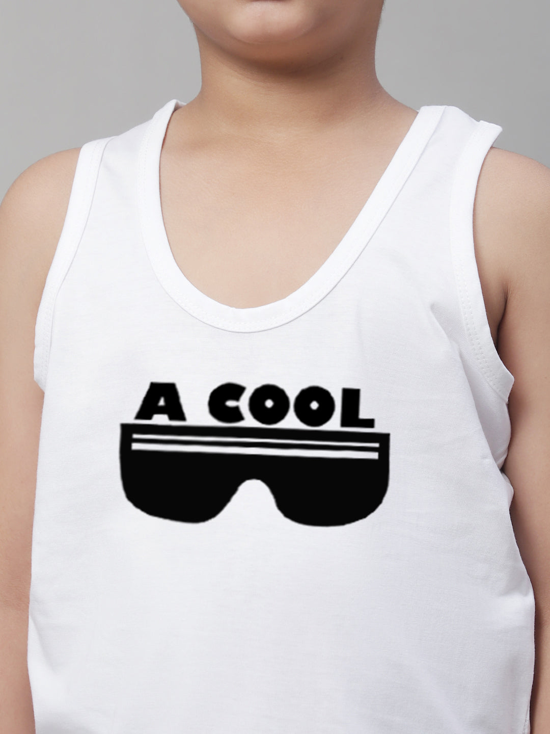 Boys Cool Printed Regular Fit Vest - Friskers