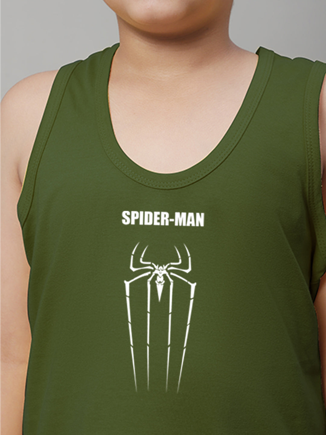 Boys Spiderman Printed Regular Fit Vest - Friskers