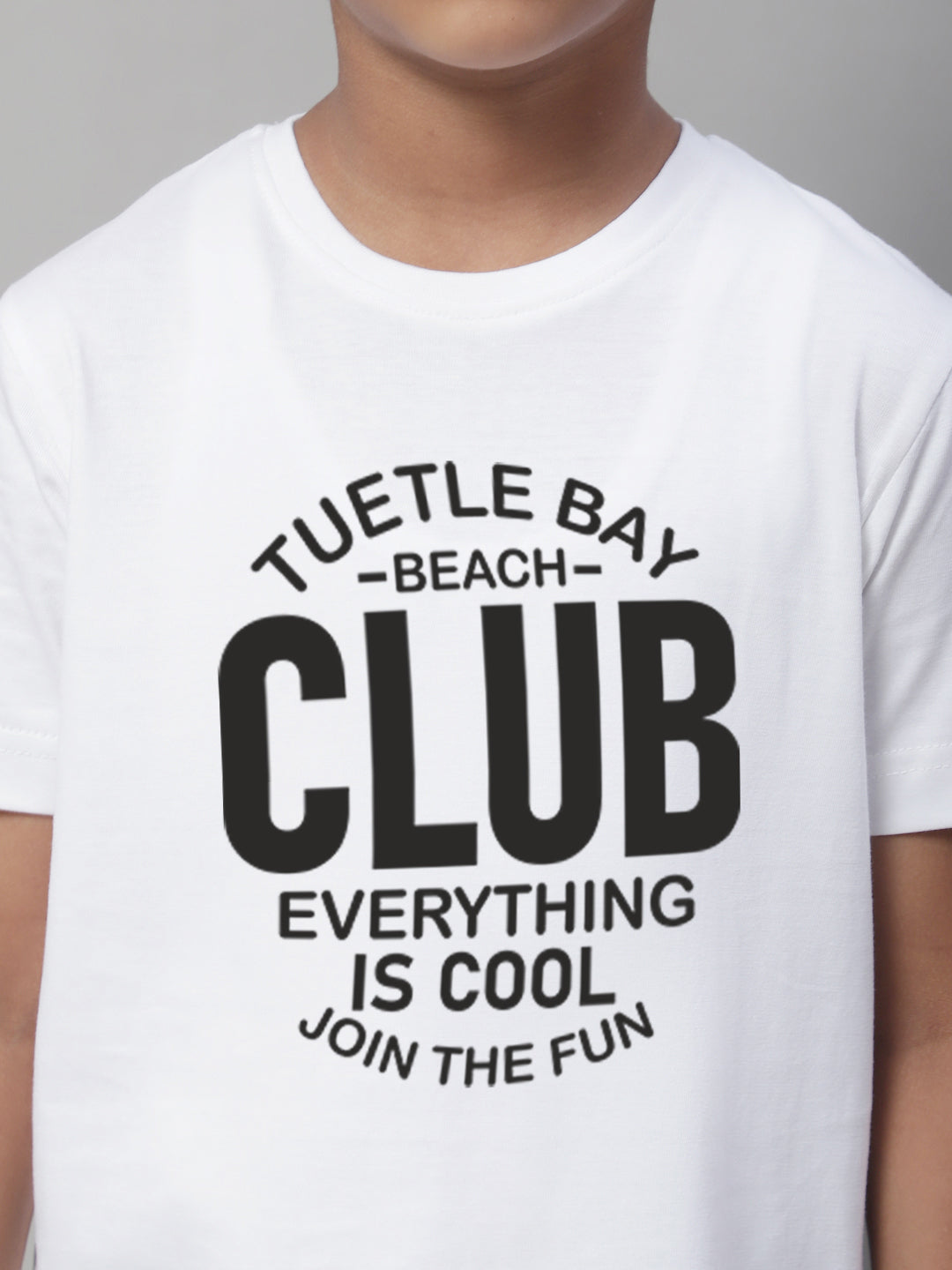 Boys Club Regular Fit Printed T-Shirt - Friskers