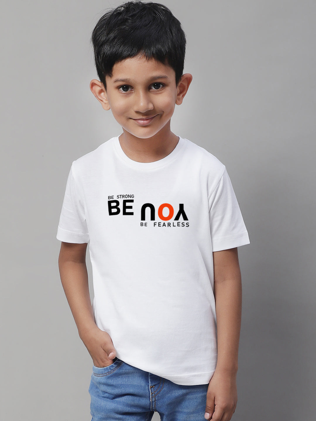 Boys Be You Regular Fit Printed T-Shirt - Friskers