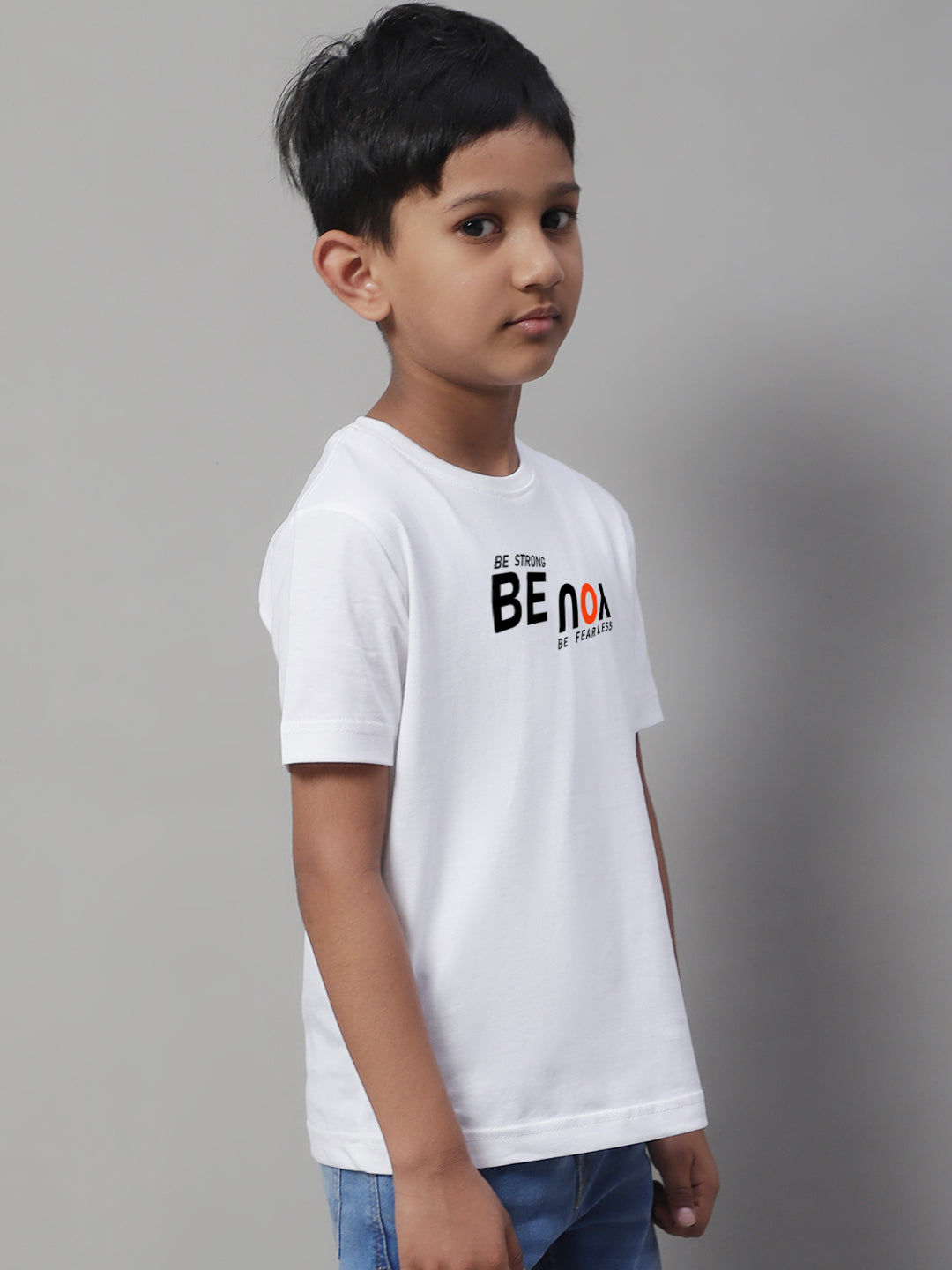 Boys Be You Regular Fit Printed T-Shirt - Friskers