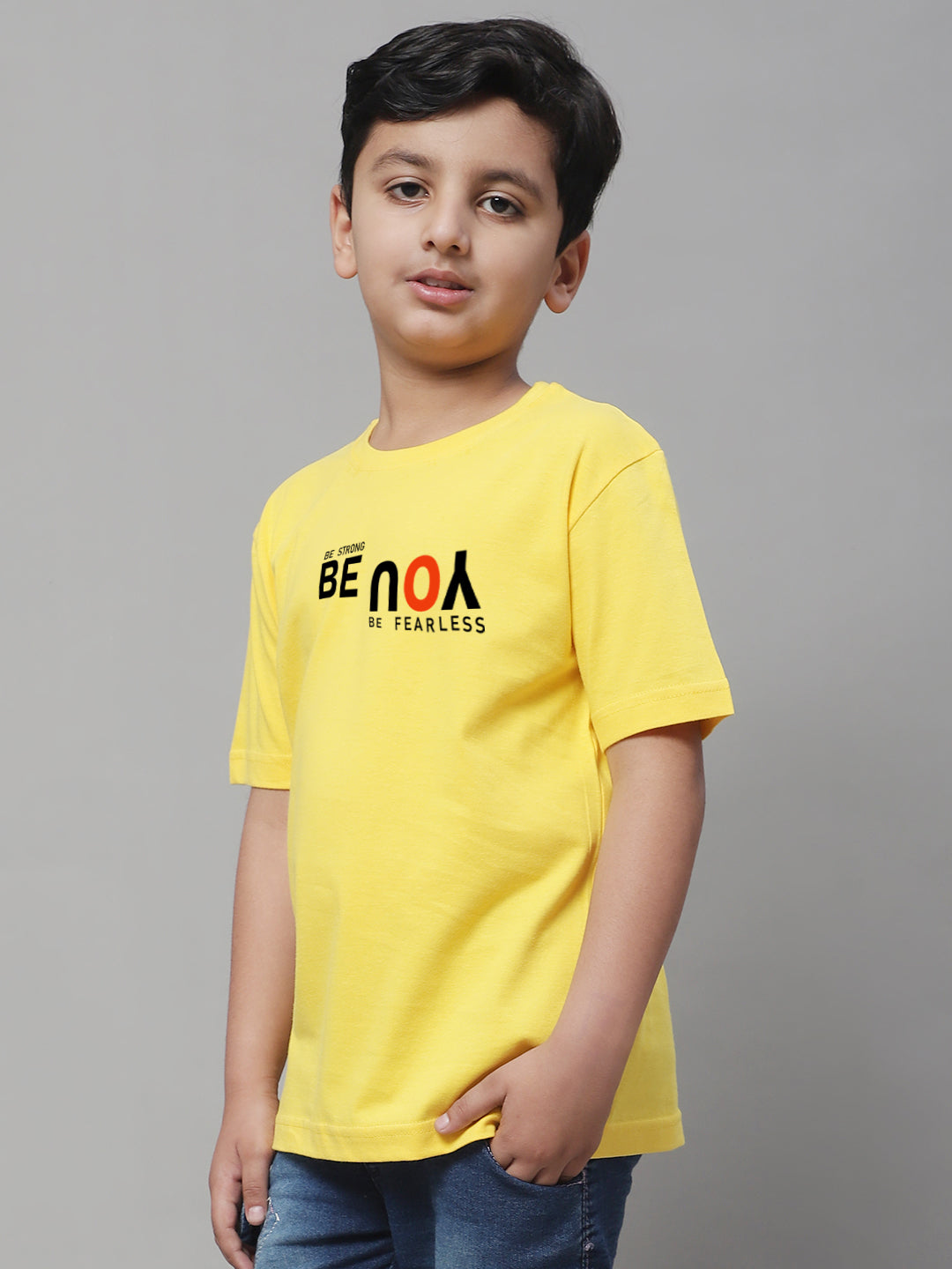 Boys Be You Regular Fit Printed T-Shirt - Friskers