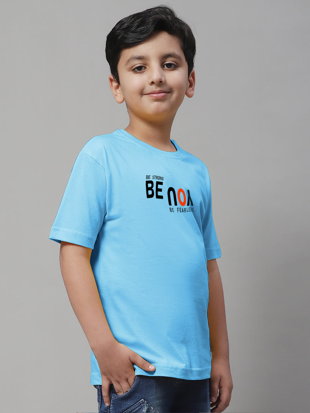 Boys Be You Regular Fit Printed T-Shirt - Friskers