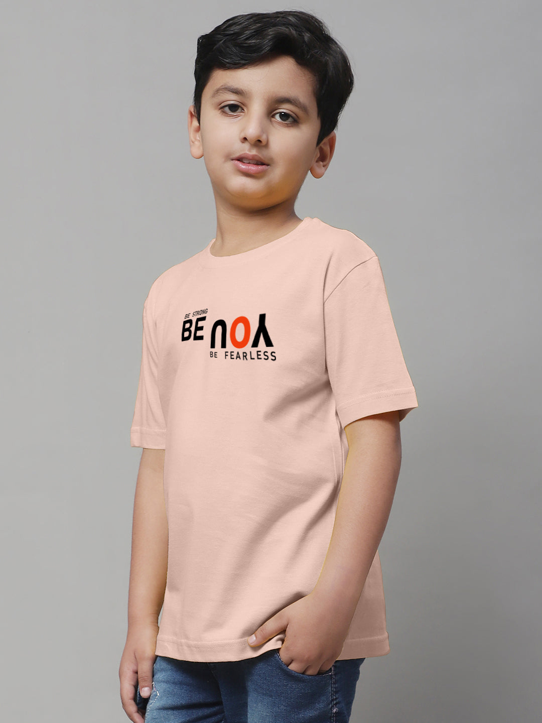 Boys Be You Regular Fit Printed T-Shirt - Friskers