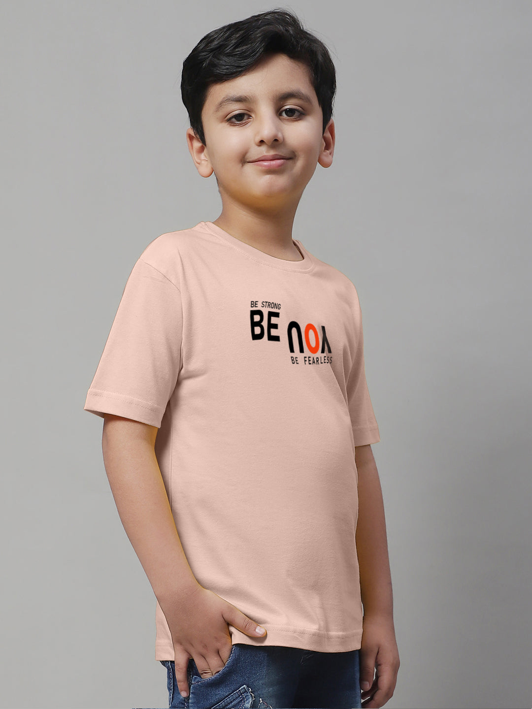 Boys Be You Regular Fit Printed T-Shirt - Friskers