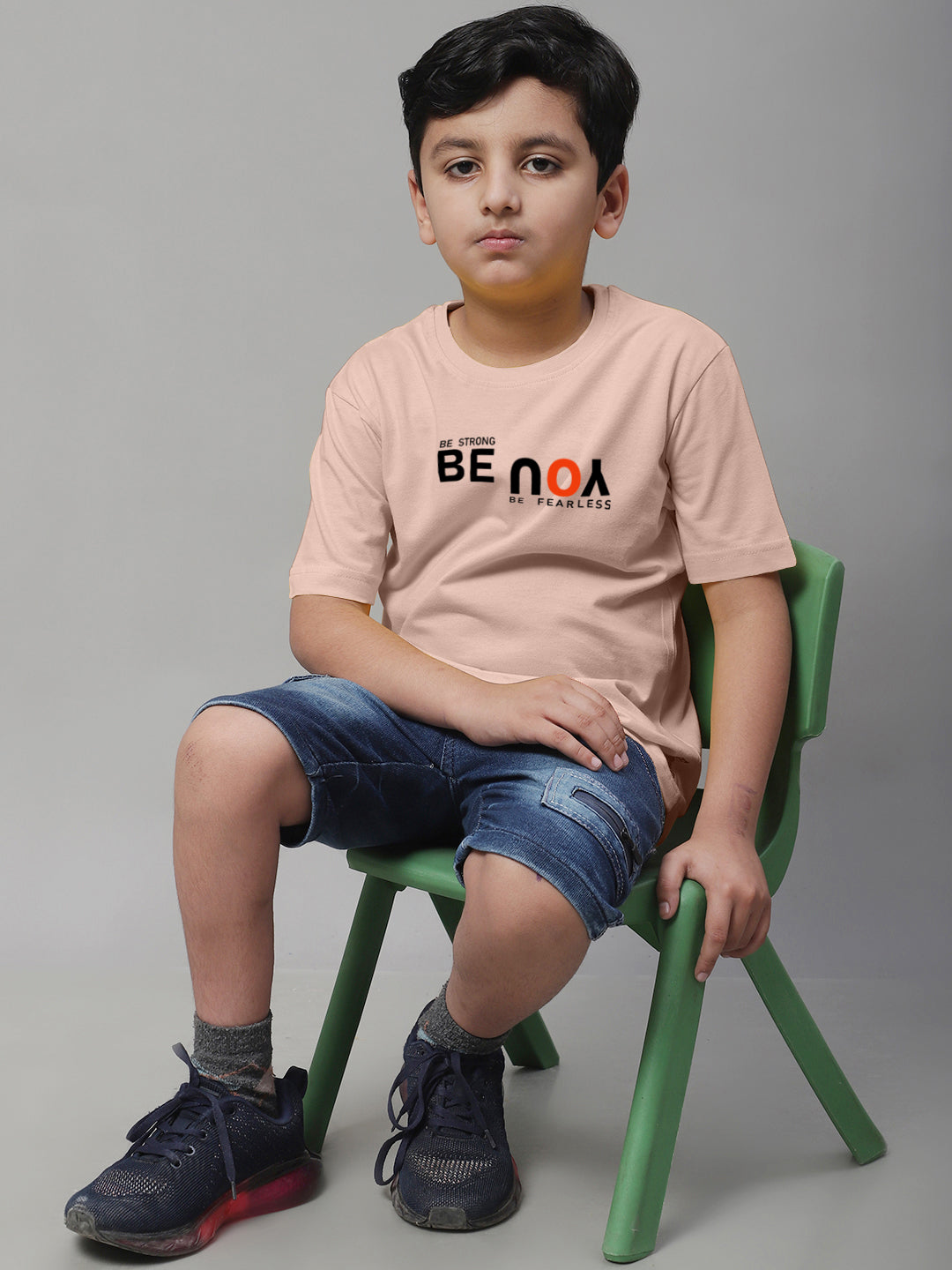 Boys Be You Regular Fit Printed T-Shirt - Friskers