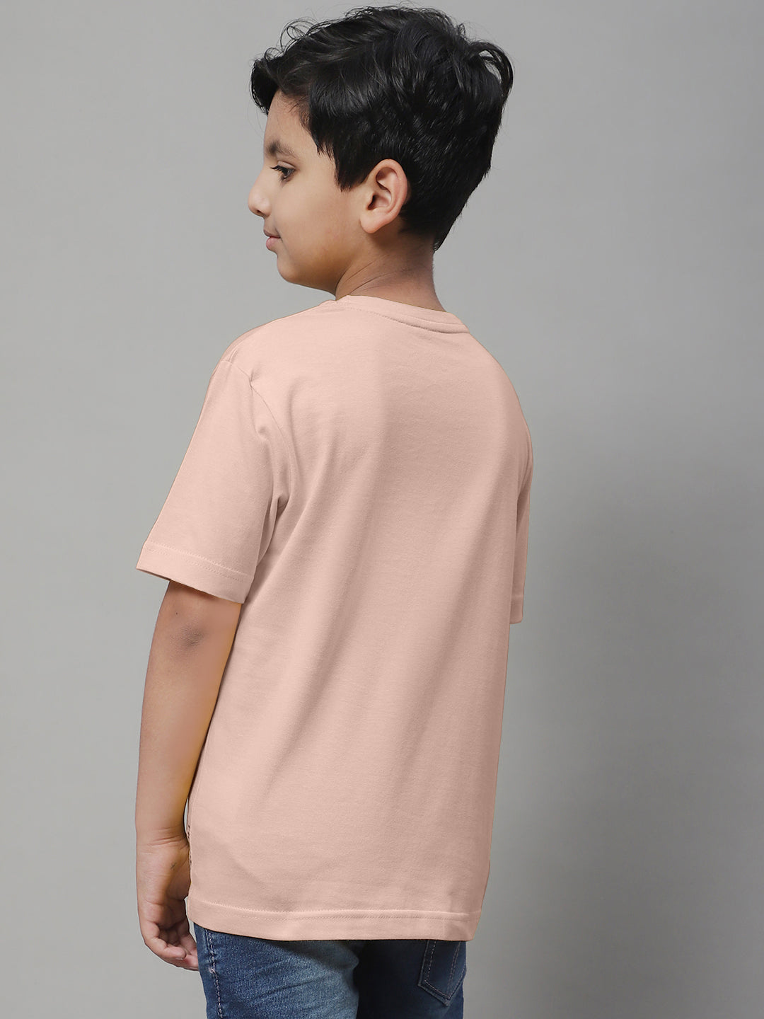 Boys Think Regular Fit Printed T-Shirt - Friskers