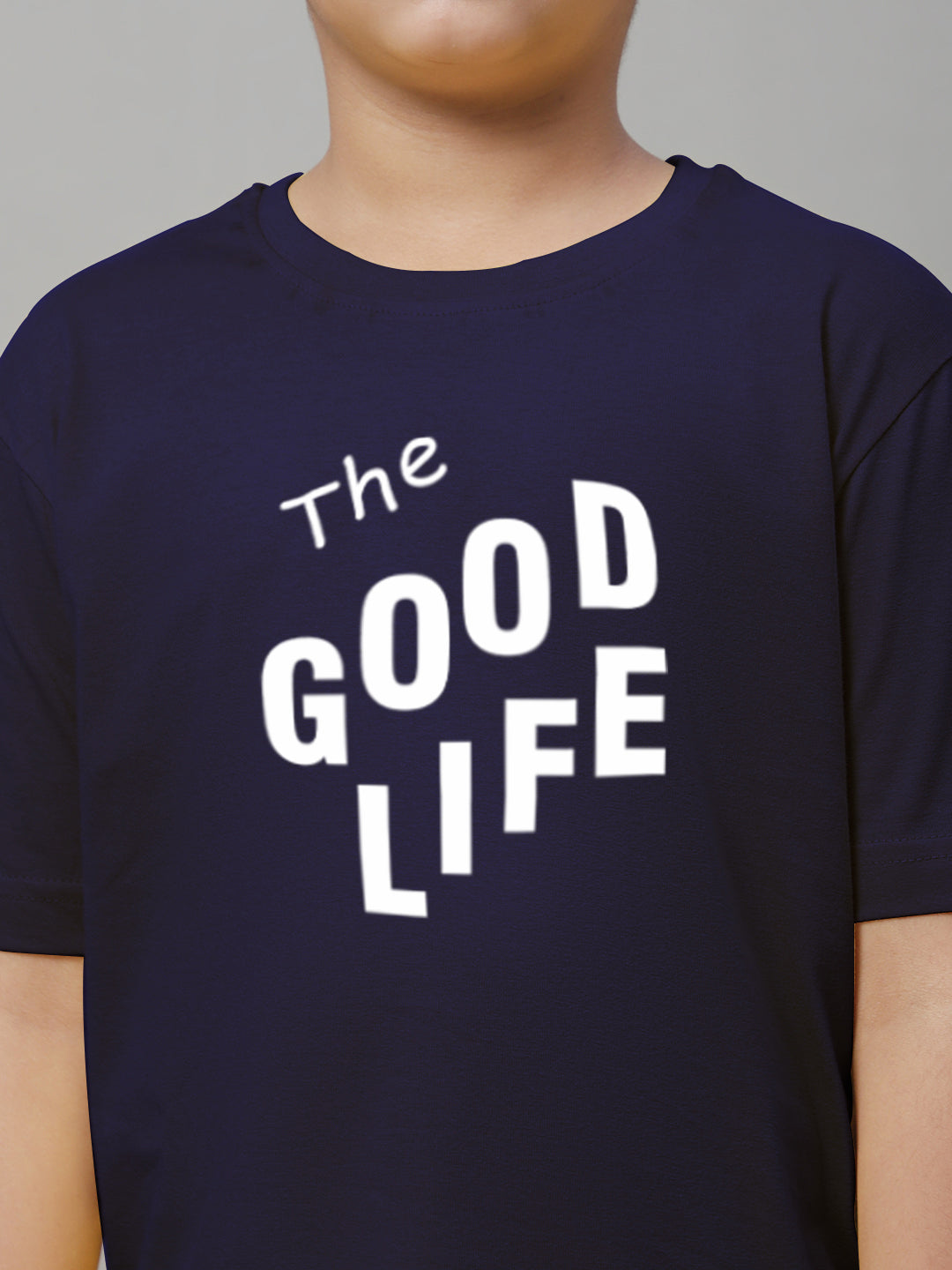 Boys Good Life Regular Fit Printed T-Shirt - Friskers