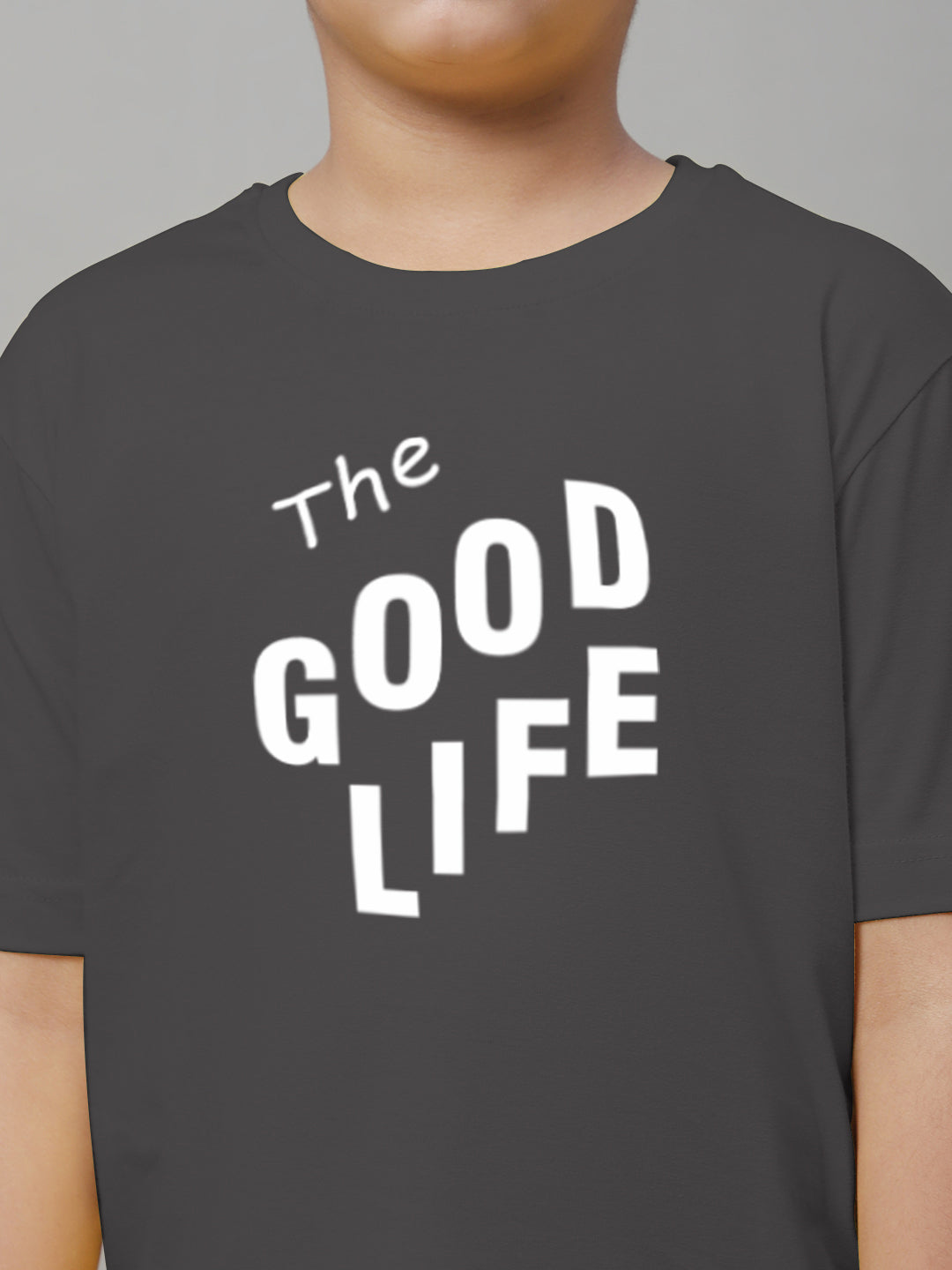 Boys Good Life Regular Fit Printed T-Shirt - Friskers