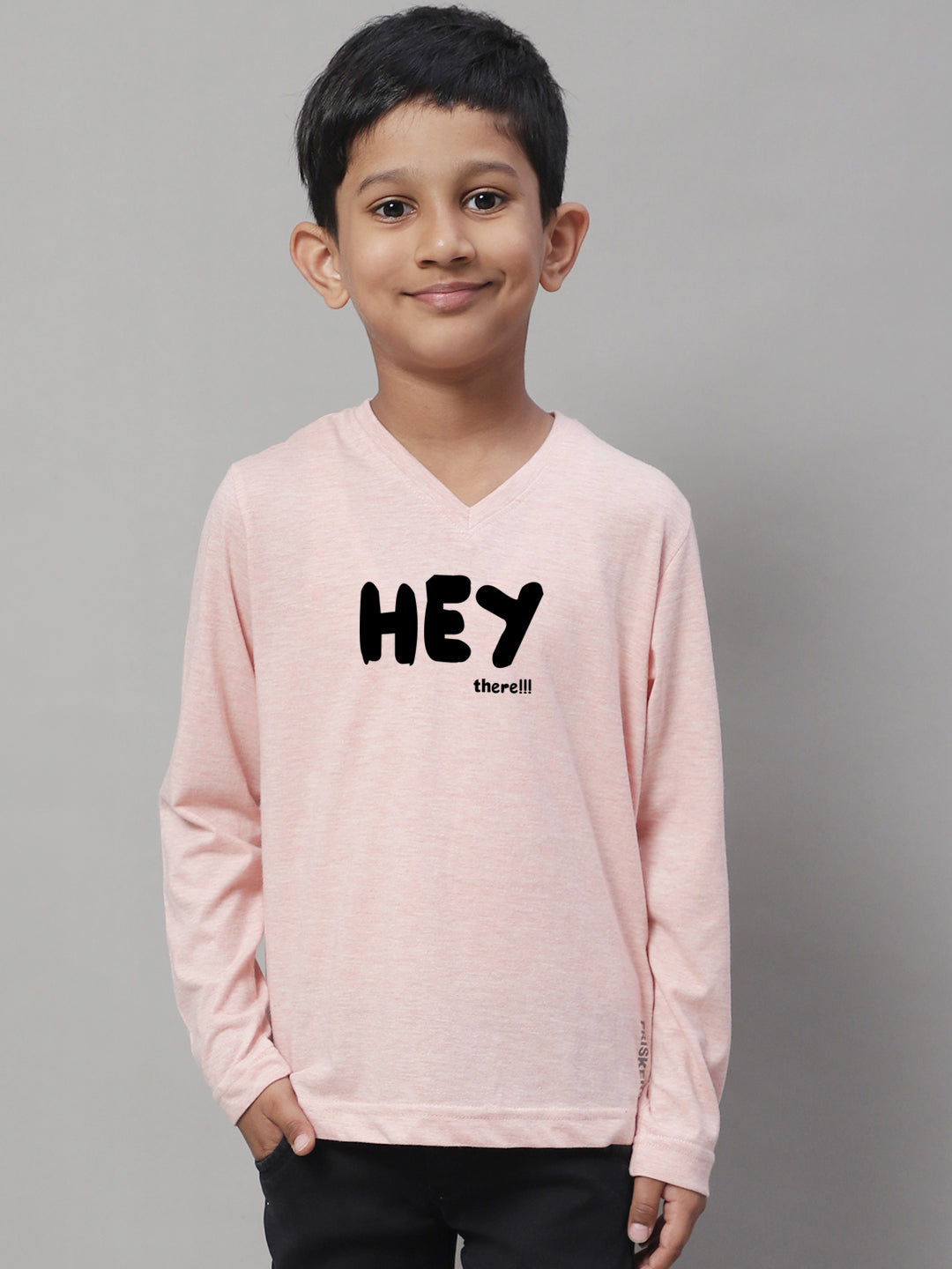 Boys Hey Casual Fit Printed T-Shirt - Friskers
