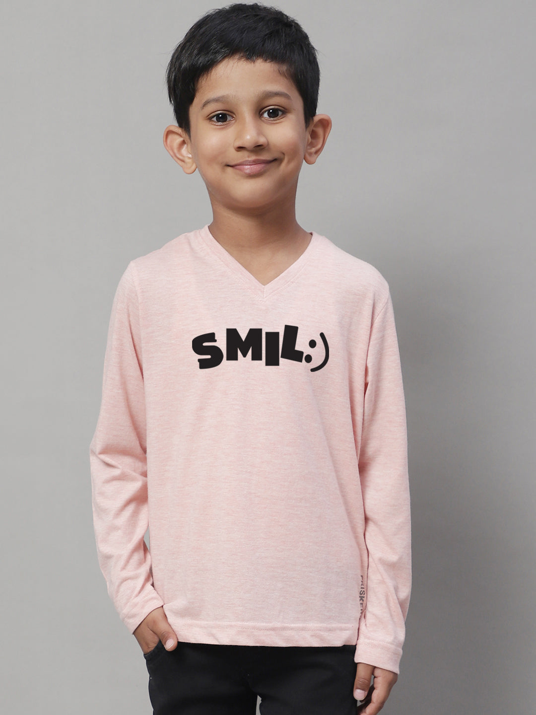 Boys Smile Casual Fit Printed T-Shirt - Friskers