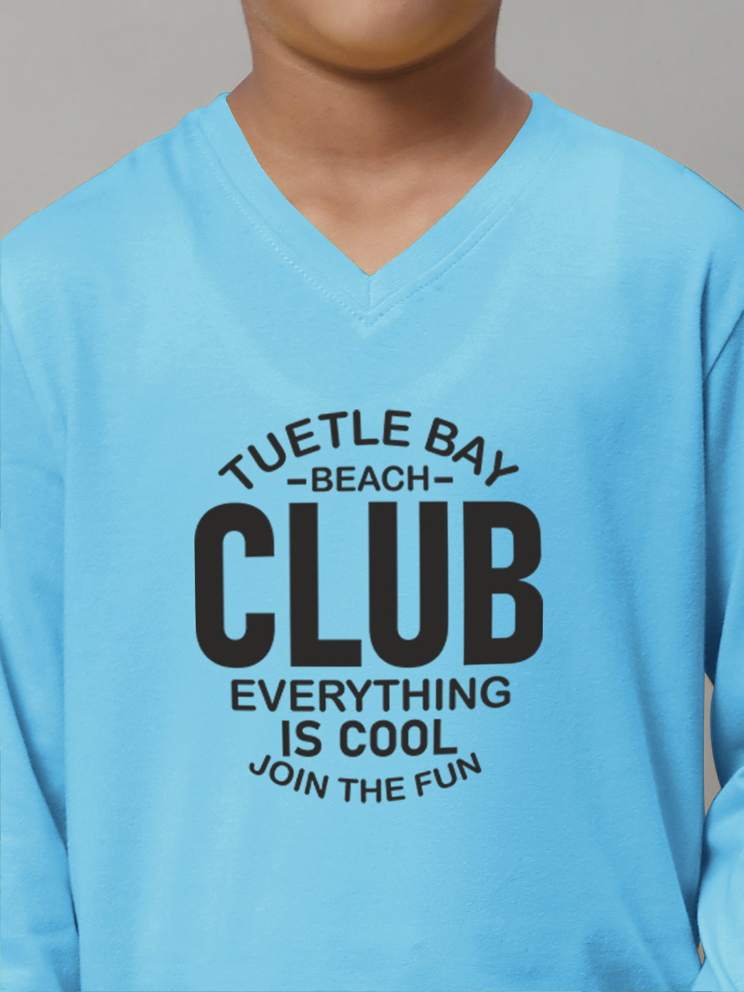 Boys Club Full Sleeves Printed T-Shirt - Friskers