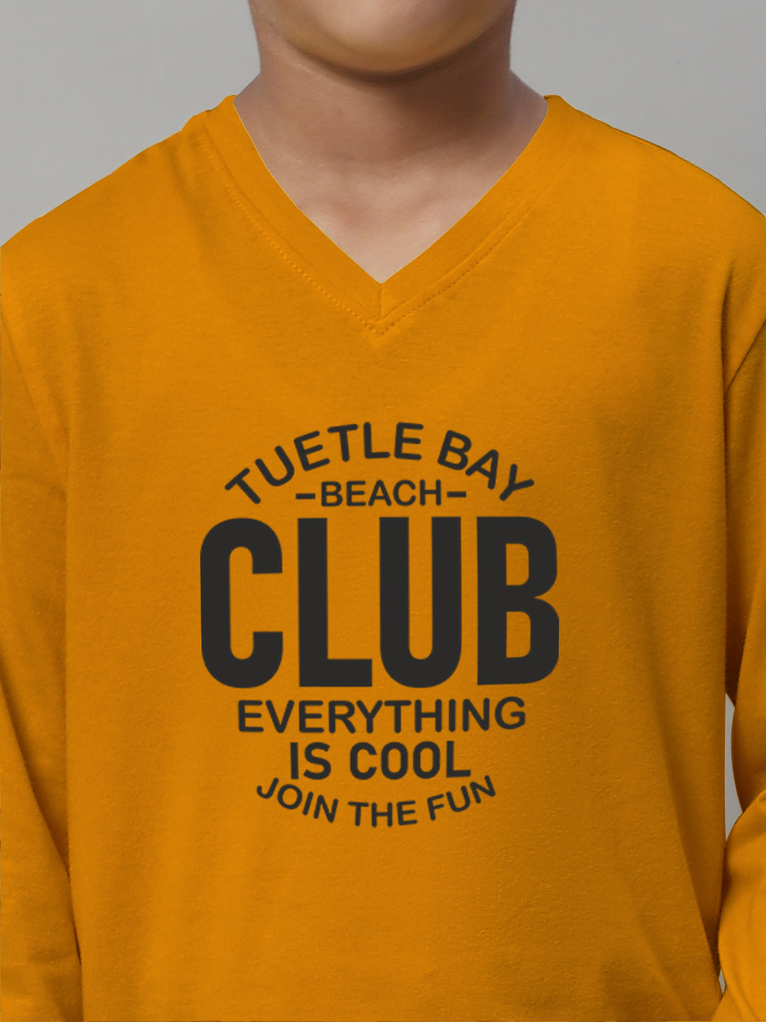 Boys Club Full Sleeves Printed T-Shirt - Friskers