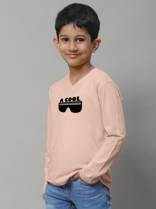 Boys Cool Full Sleeves Printed T-Shirt - Friskers