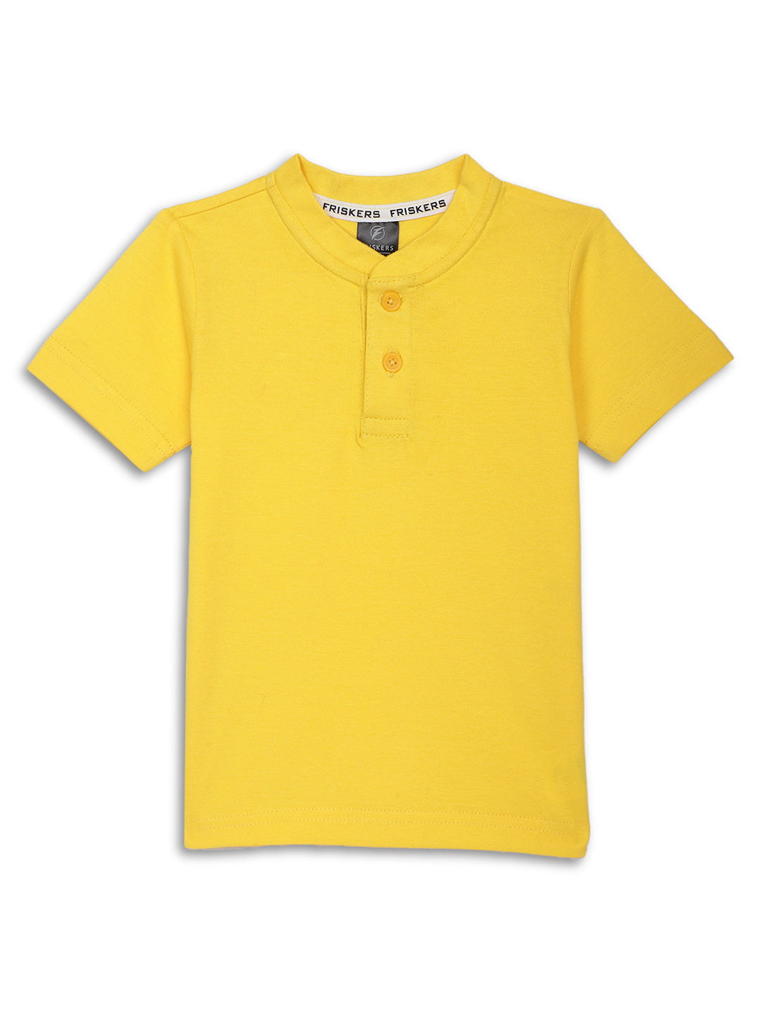 Boys Half Sleeves Polo Neck T-Shirt