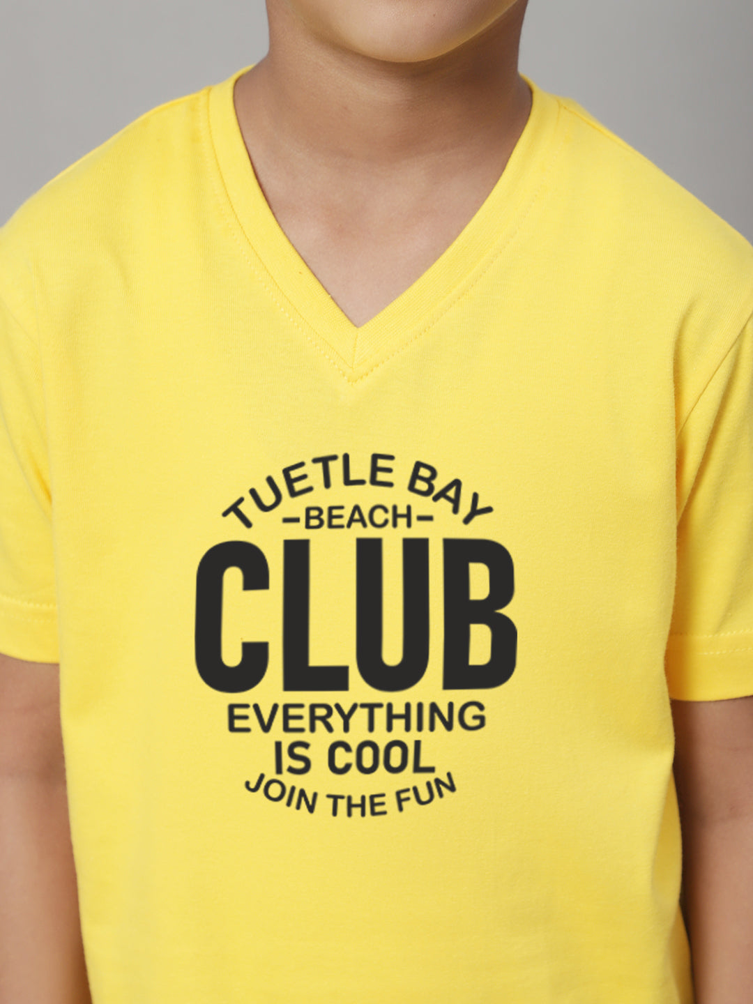 Boys Club Half Sleeves Printed T-Shirt - Friskers