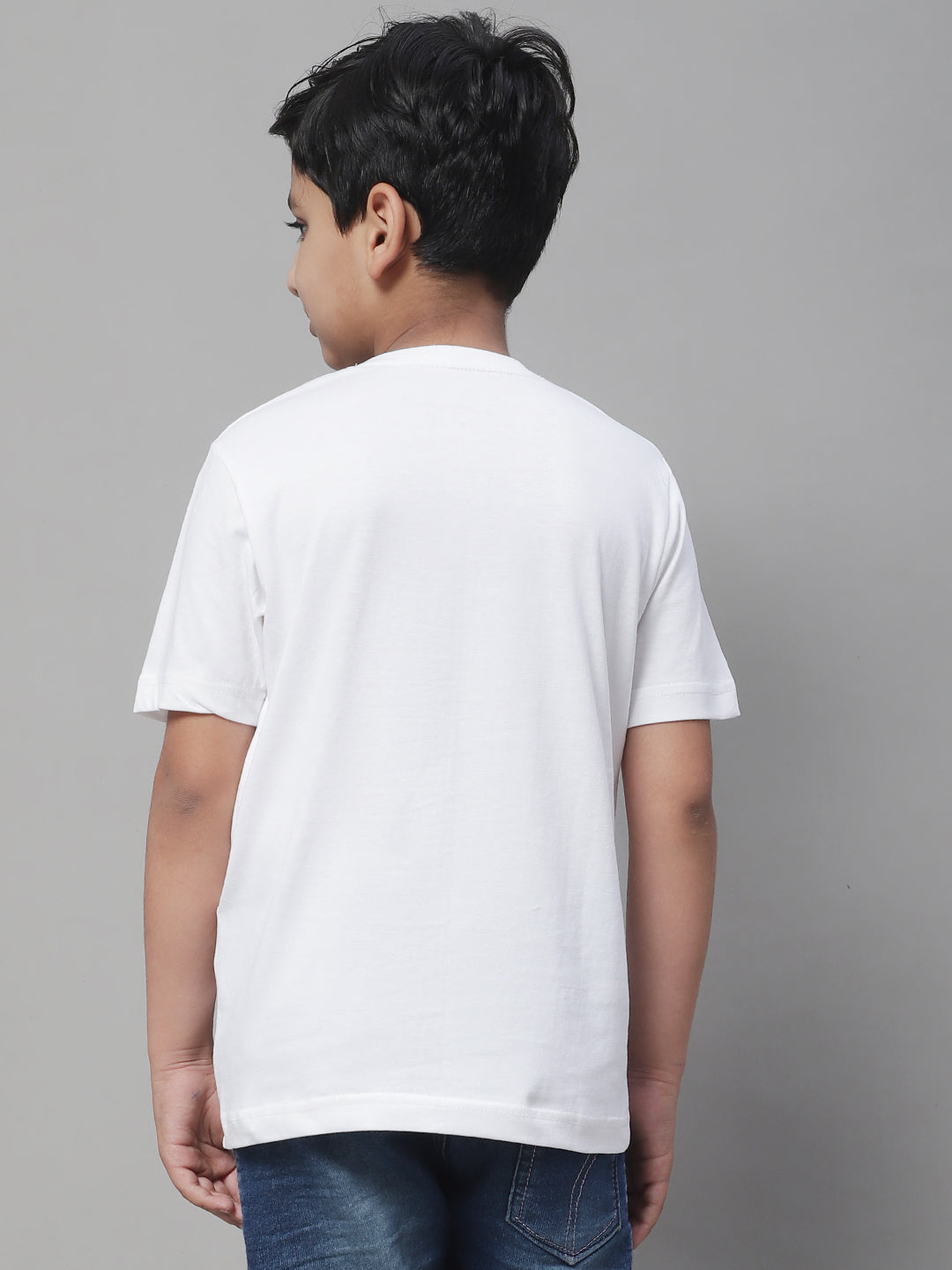 Boys Go Half Sleeves Printed T-Shirt - Friskers