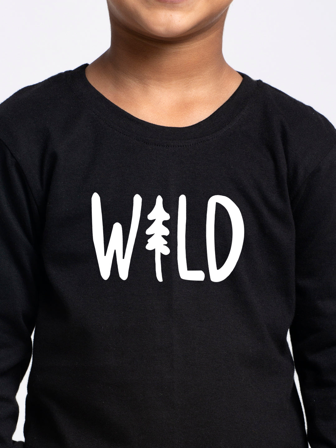 Kids Wild printed full sleeves t-shirt - Friskers