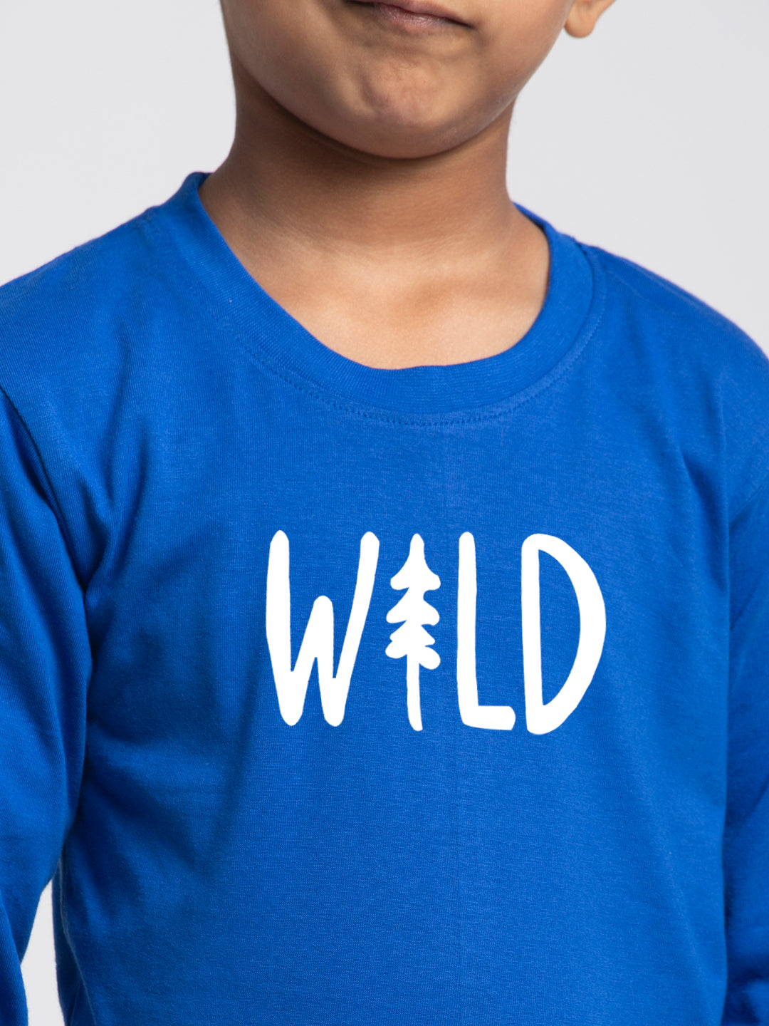 Kids Wild printed full sleeves t-shirt - Friskers