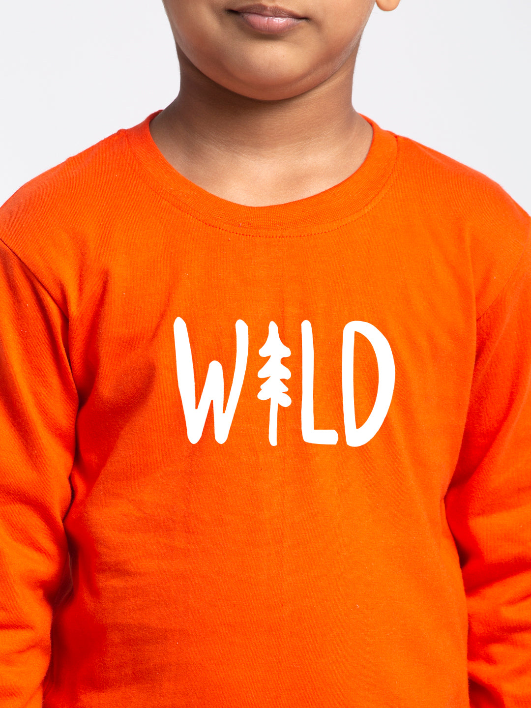 Kids Wild printed full sleeves t-shirt - Friskers