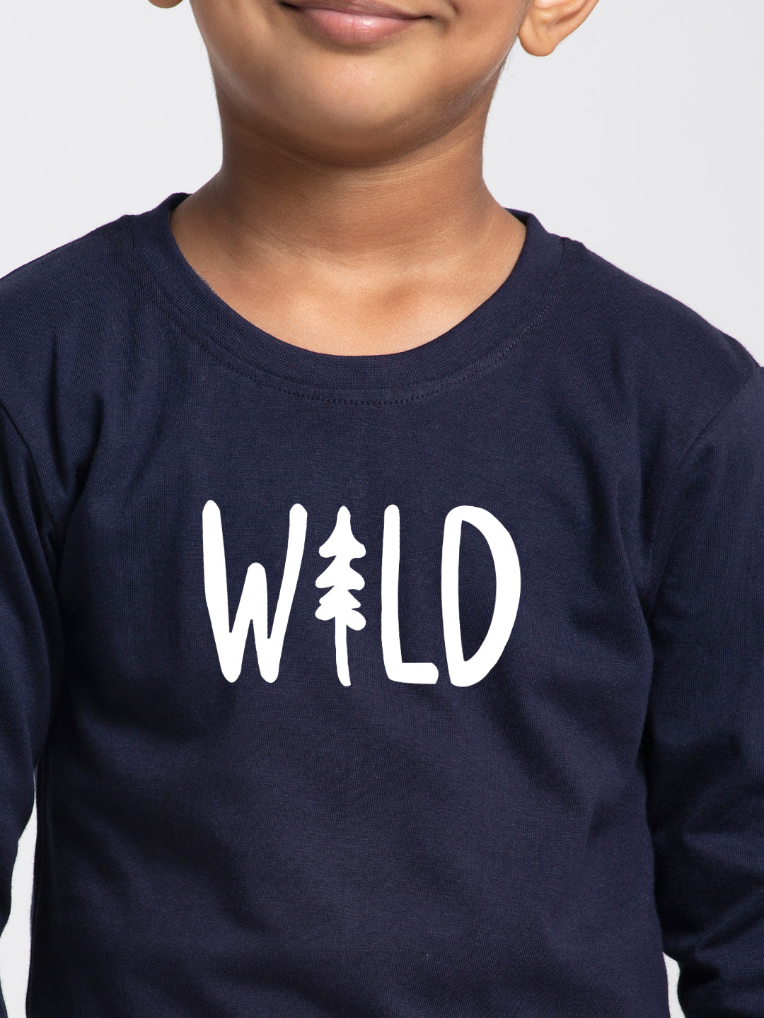 Kids Wild printed full sleeves t-shirt - Friskers