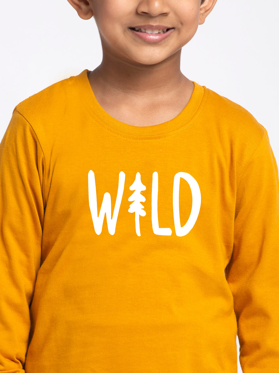 Kids Wild printed full sleeves t-shirt - Friskers