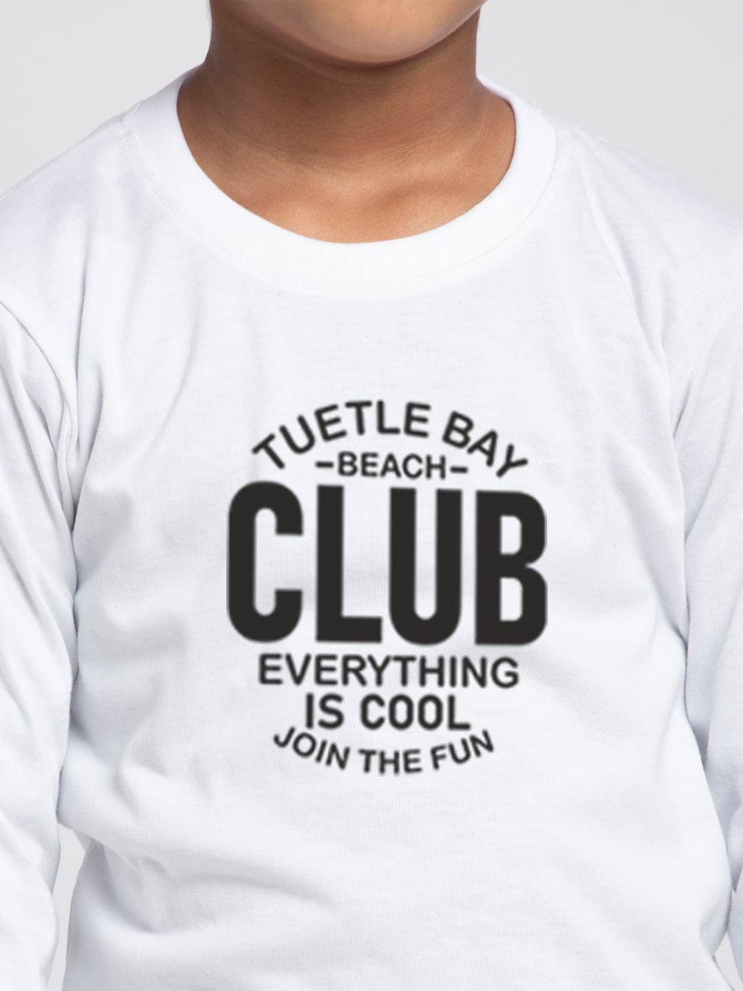 Kids Club printed full sleeves t-shirt - Friskers