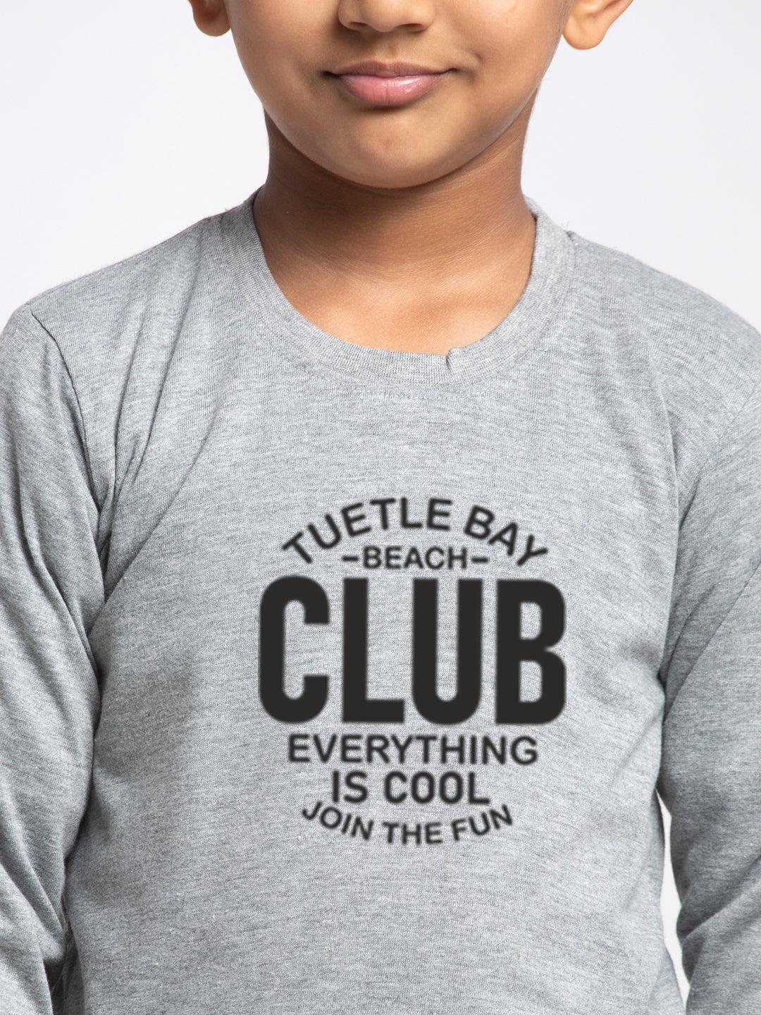 Kids Club printed full sleeves t-shirt - Friskers