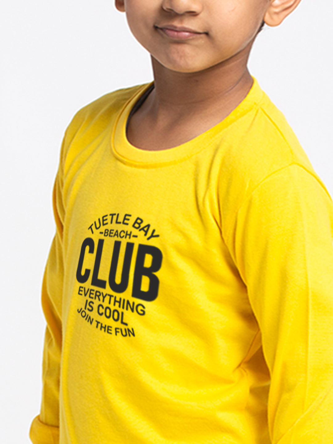 Kids Club printed full sleeves t-shirt - Friskers