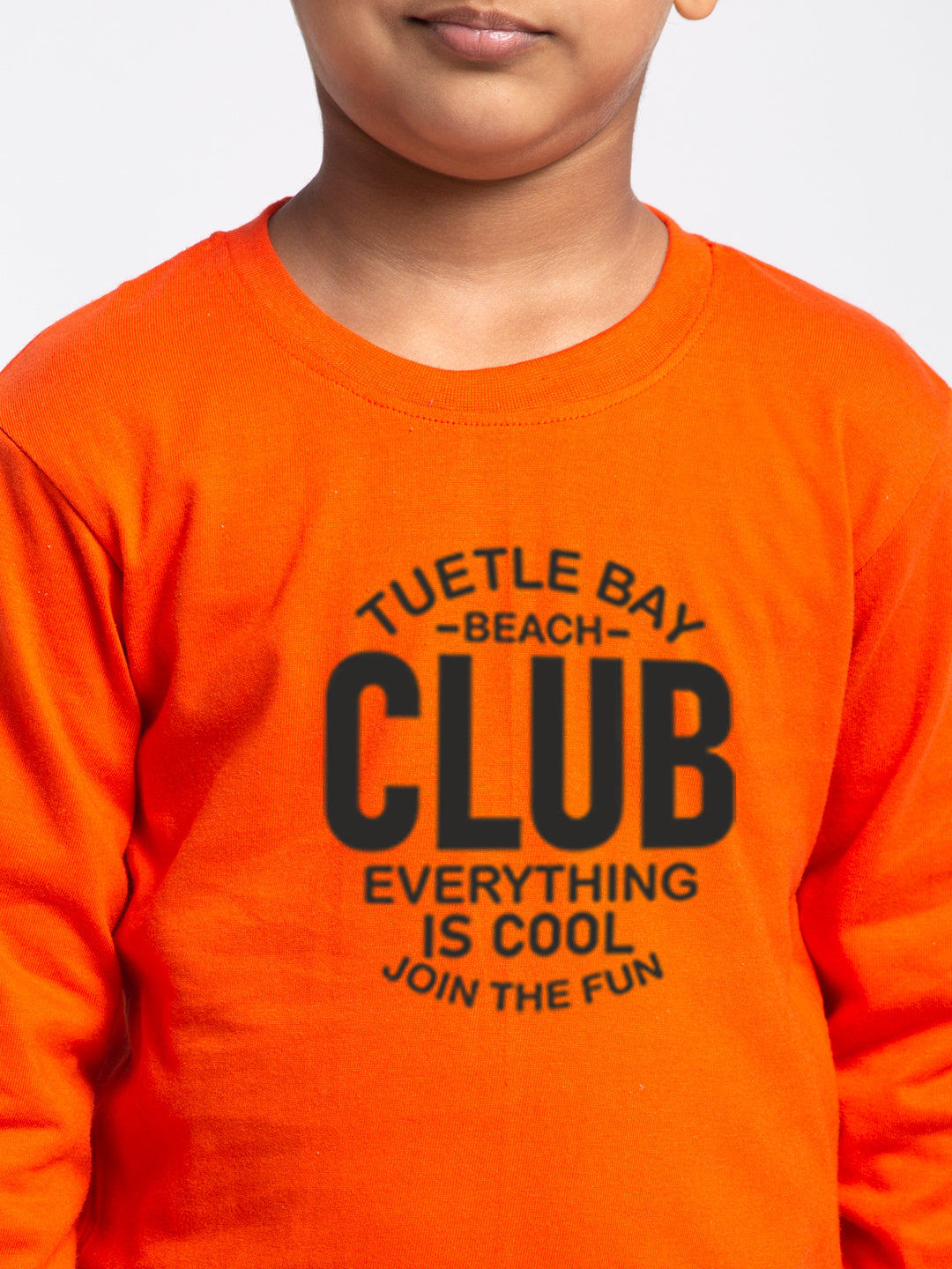 Kids Club printed full sleeves t-shirt - Friskers