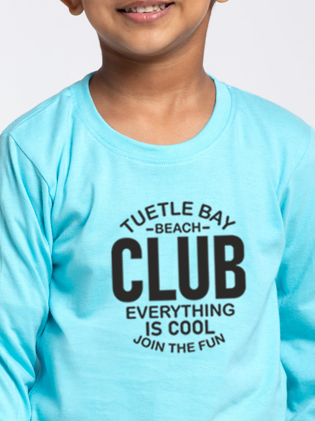 Kids Club printed full sleeves t-shirt - Friskers