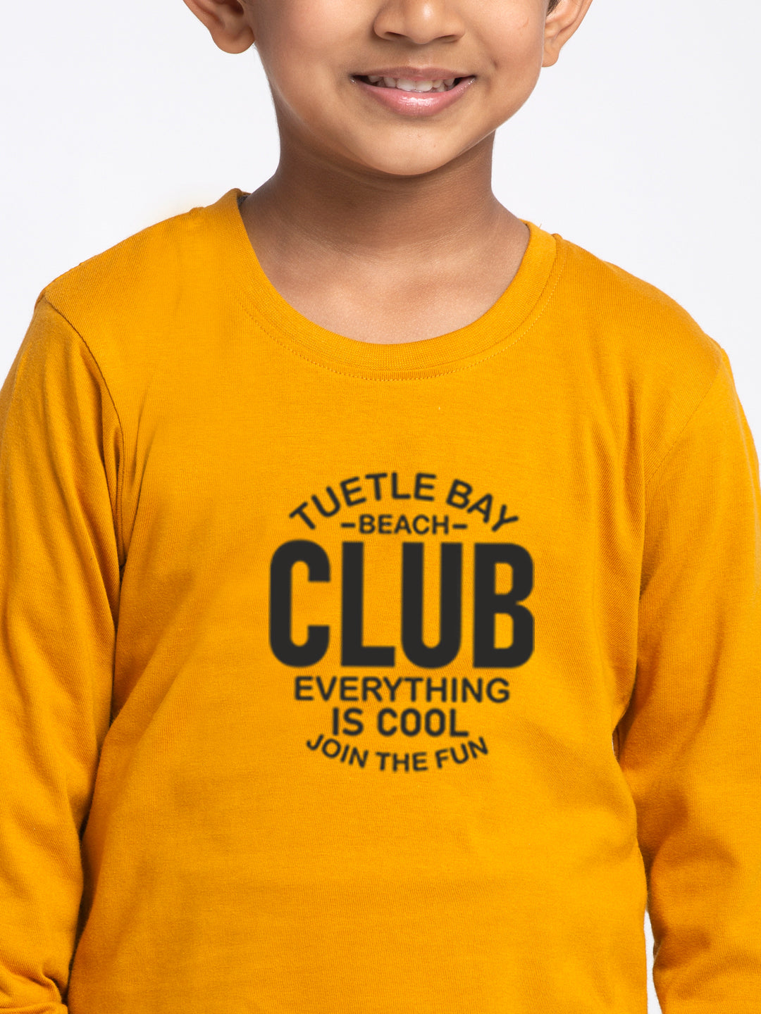 Kids Club printed full sleeves t-shirt - Friskers