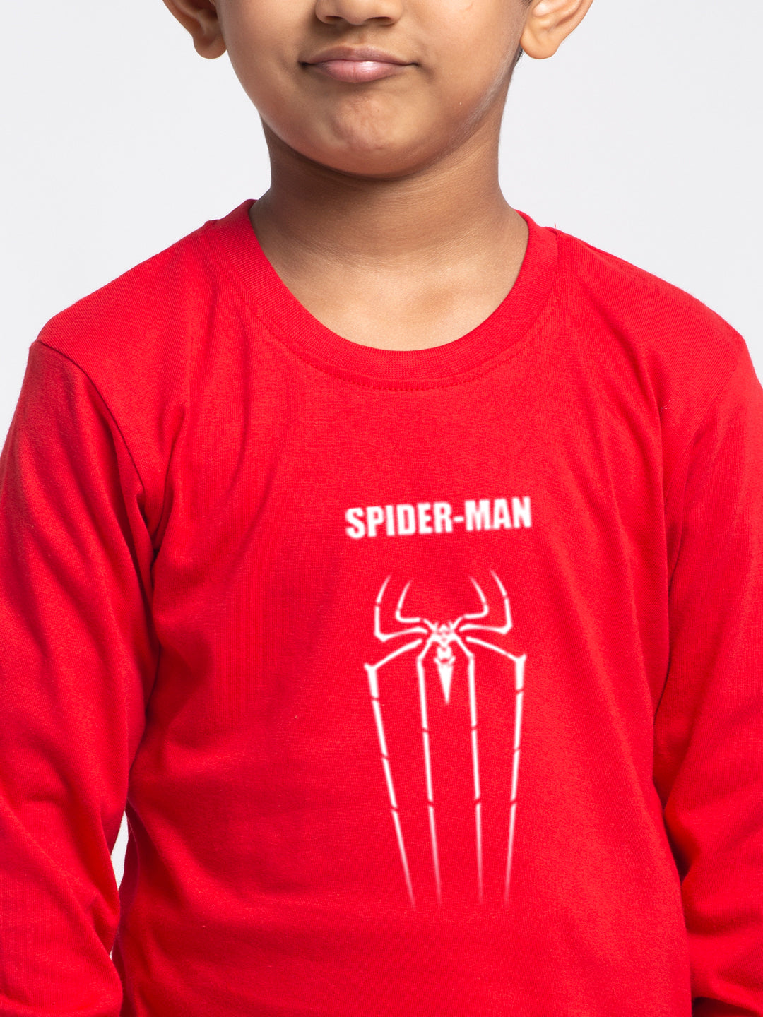 Kids Spiderman printed full sleeves t-shirt - Friskers
