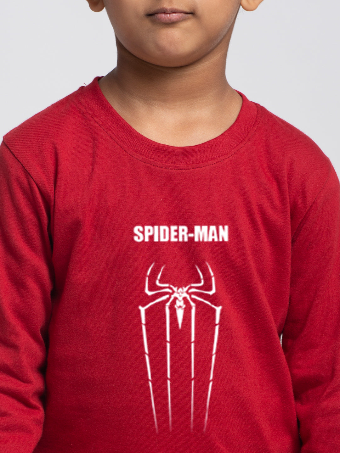 Kids Spiderman printed full sleeves t-shirt - Friskers