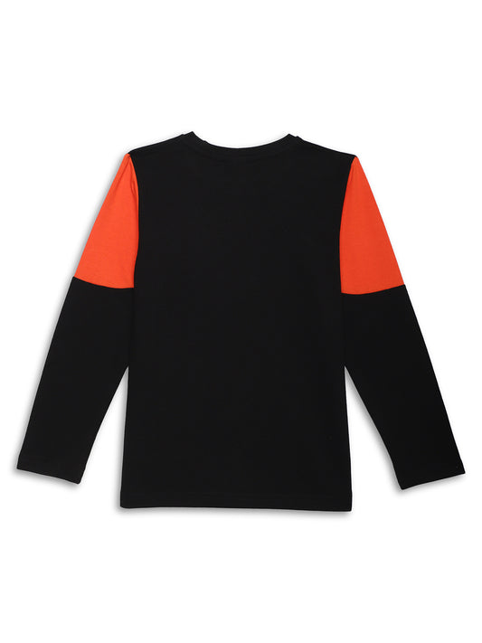 Boys Full Sleeves Round Neck T-Shirt