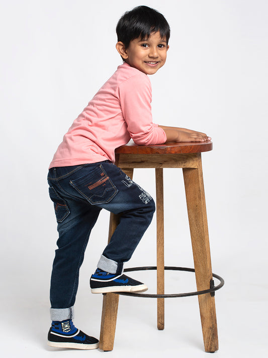 Kids hey printed full sleeves t-shirt - Friskers