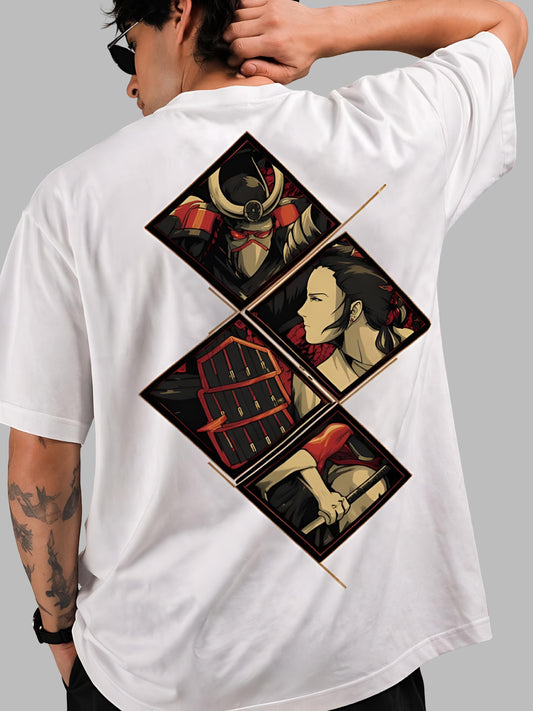 Friskers Men Graphic Print Oversized Cotton Tshirt