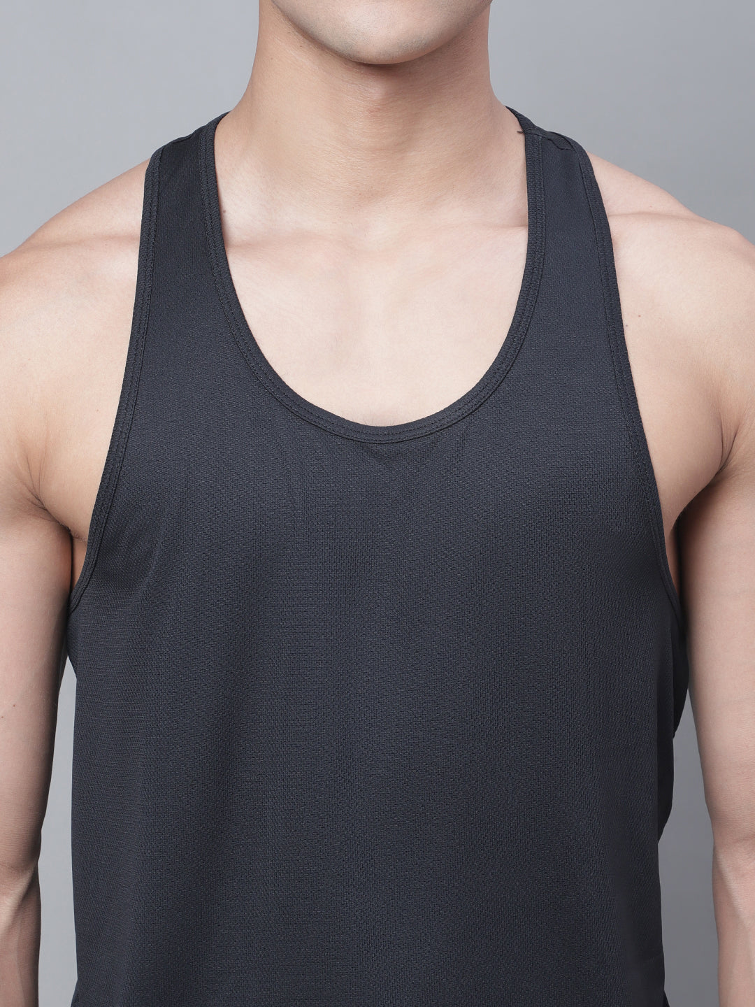 Men Sleeveless Anti-Odor Technology Dry Fit Sports Gym Vest - Friskers