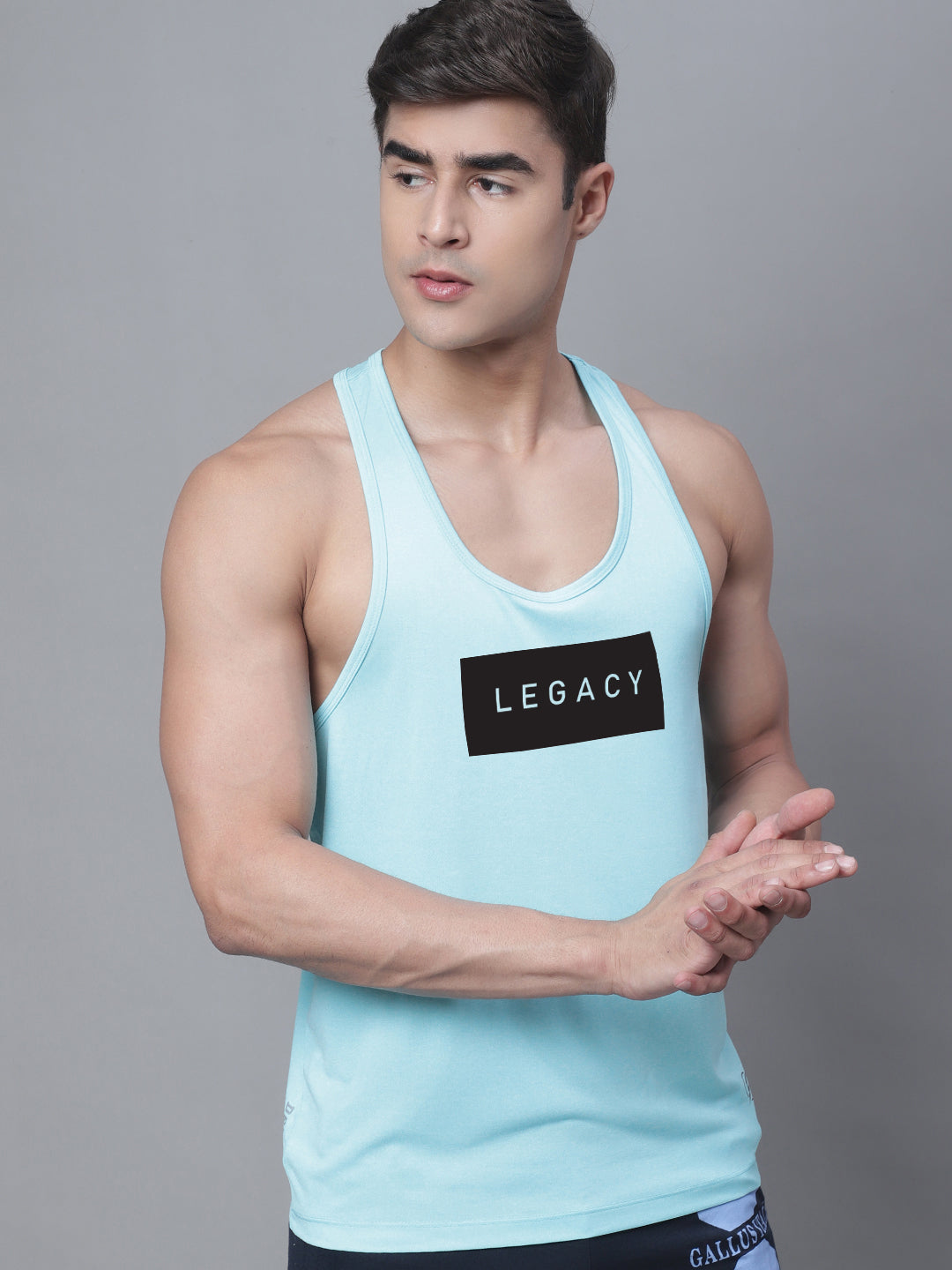 Sports Printed Regular Fit Polyster Vest - Friskers