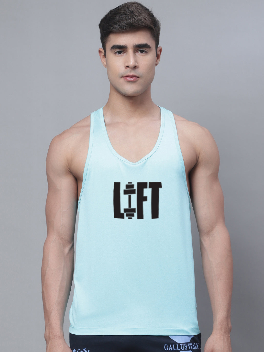 Sports Printed Regular Fit Polyster Vest - Friskers