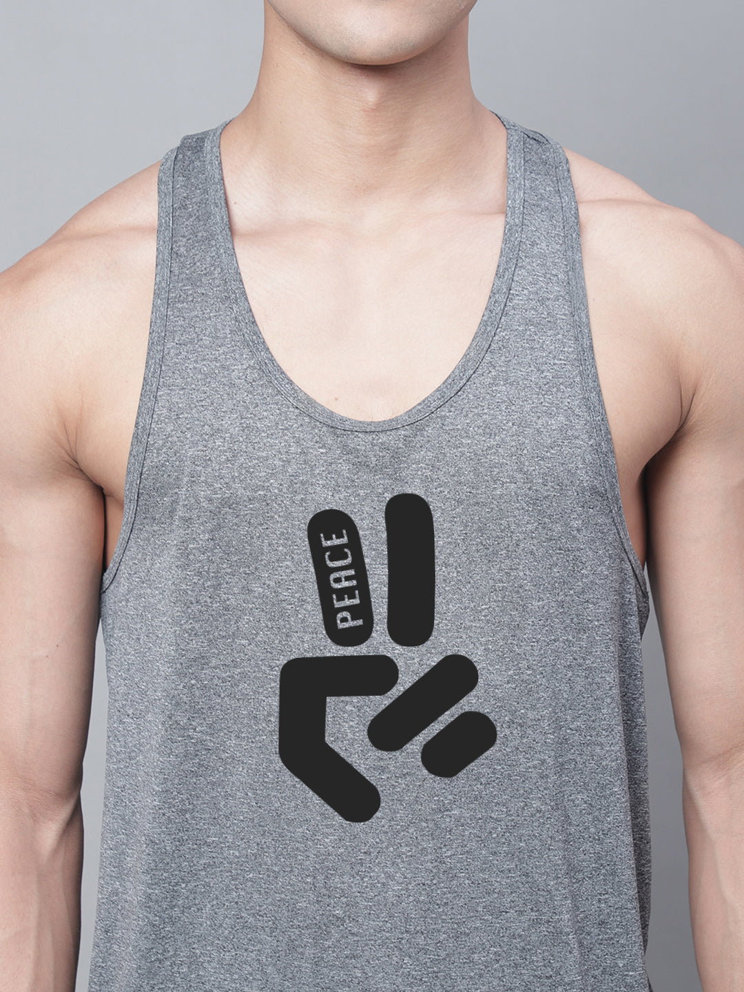 Sports Printed Training Polyster Gym Vest - Friskers